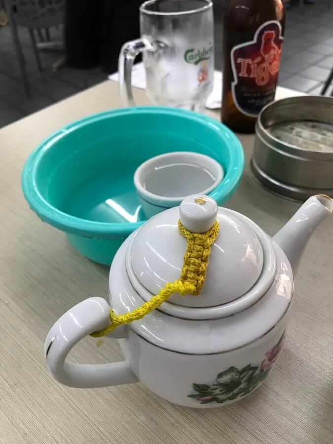 中国茶のポット